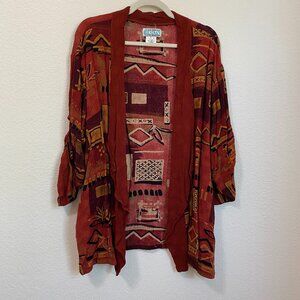 Southwest Indian Foundation Kimono Cardigan Large